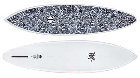 dior stüssy surfboard price